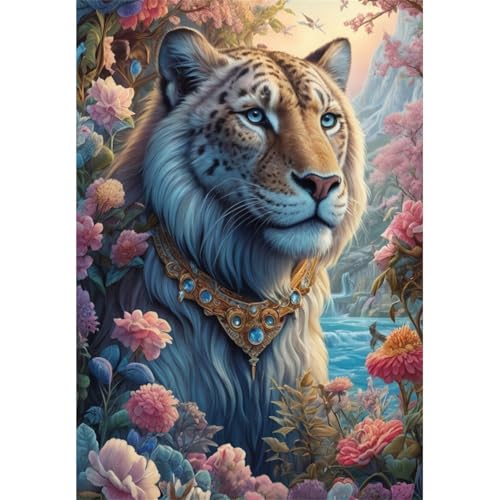 TWYYDP Puzzle 1000 Teile für Erwachsene Tier Löwe Leopard Holzpuzzle TWYYDP Puzzle 1000 Teile für Erwachsene Tier Löwe Leopard Holzpuzzle von TWYYDP