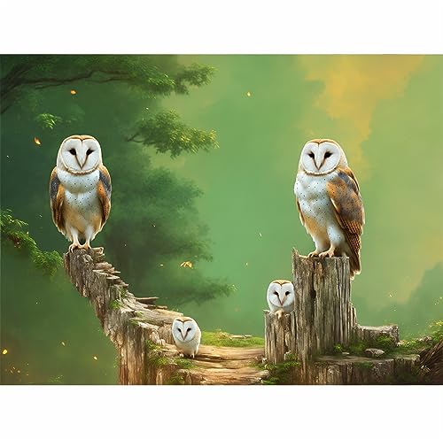 TWYYDP Puzzle 1500 Teile für Erwachsene,Schleiereule Tier Holzpuzzle,DIY Home Wanddekoration TWYYDP Puzzle 1500 Teile für Erwachsene,Schleiereule Tier Holzpuzzle,DIY Home Wanddekoration von TWYYDP