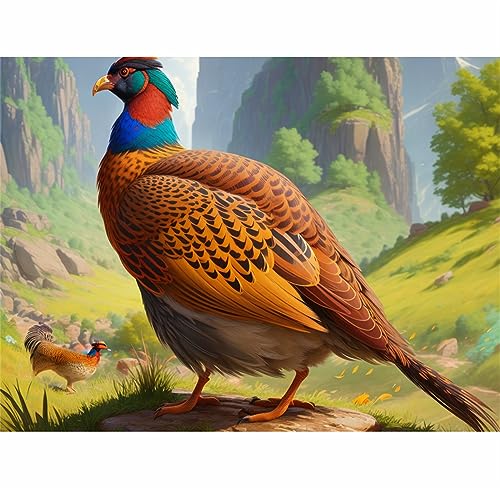 TWYYDP Puzzle 520 Teile für Erwachsene,Fasan Fasan Tier Holzpuzzle,Familienspiele DIY -Geschenk TWYYDP Puzzle 520 Teile für Erwachsene,Fasan Fasan Tier Holzpuzzle,Familienspiele DIY -Geschenk von TWYYDP