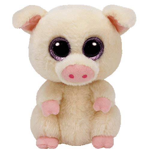 Carletto Ty Piggley Pig TY 37200 Schwein mit Glitzeraugen, Rosa von TY