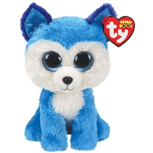 TY 36310 Husky - Beanie Boos, 15 cm, Blau von TY