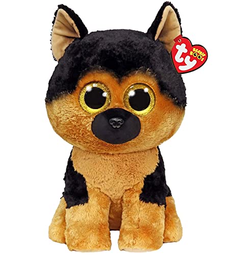 TY 2007530 Spirit German Shepherd Beanie Boo Large Deutsch Plüschtier, Multicoloured, 42 cm von TY