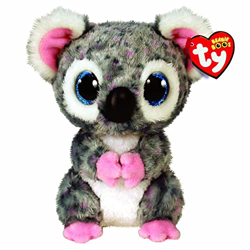 TY 2008068 Beanie Boos Cm-T36378 Karly Plüsch, Grau, 15 centimetri von TY