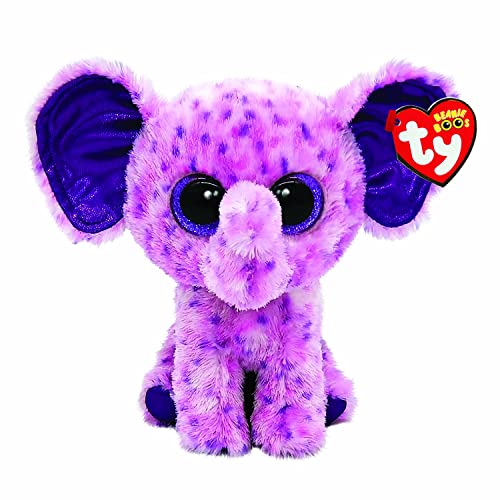 TY 2008072 Beanie Boos Eva Cm-T36386 Violet Plüsch, Rosa, 15 centimetri von TY