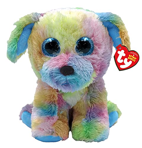 TY 2008348 Max The Dog Beanie Boos Animal Plüsch, Mehrfarben, 15 cm von TY