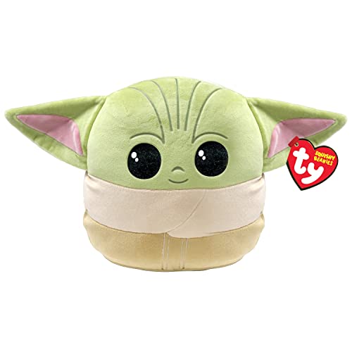 TY 39353 Marvel 2023 Star Wars Grogu Squish-A-Boo, Lizenzierte Squishy Beanie Baby Soft Plüschtiere, Kuscheliger Kuschel-Teddy zum Sammeln, 14 Zoll von Ty Toys