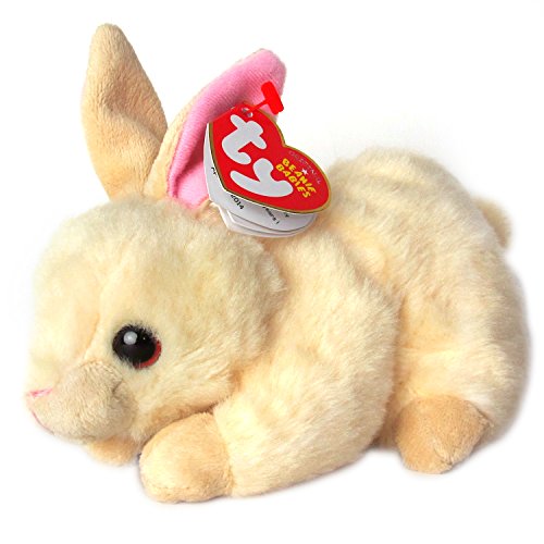 TY 41140 - Creampuff - Hase, Plüschtier, 15 cm, weiß von TY