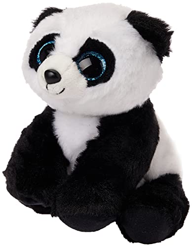 TY Baboo 41204 Panda mit Glitzeraugen, Weiß/schwarz, 15 cms high von TY