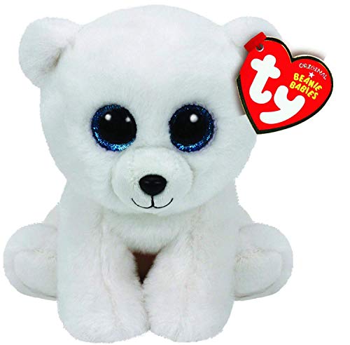 TY 42108 - Arctic - Polarbär mit Glitzeraugen, Plüschtier, 15 cm von TY