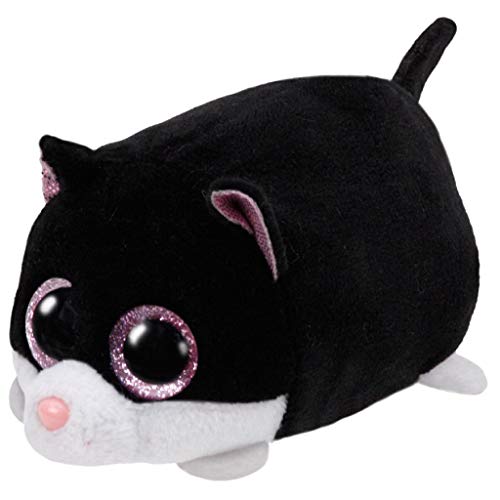 TY 42219 Cara Cat Plüschtier, schwarz/Weiss von TY