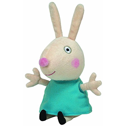 TY 46140 - Peppa Baby - Beanie Babies Luisa Löffel Hase - Plüsch, 15 cm von TY