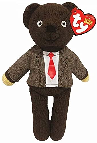 TY Mr Bean Teddy Jacket & Tie Plüsch Braun One Size von Ty Toys