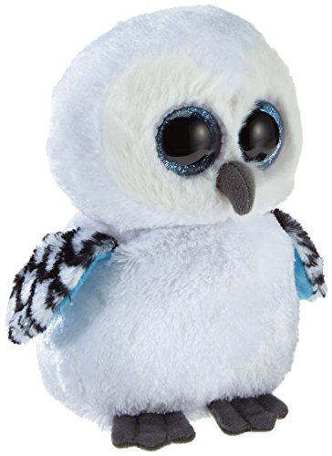 TY 7136078 7136078-Spells-Schneeeule weiß, 15 cm, Beanie Boos von TY