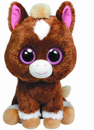 TY 7136976 7136976-Dakota Buddy-Pferd braun, Large 24 cm, Beanie Boos von TY