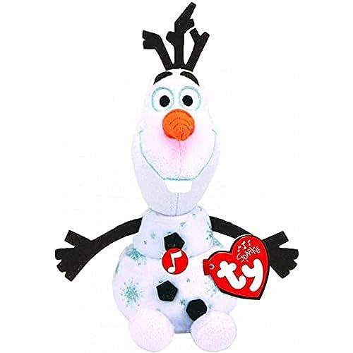 TY 90192 Olaf W/Sound Frozen 2 Plüschtier Mehrfarbig One Size von TY