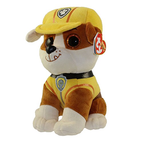 TY 96320 Aladdin Paw Patrol, Rubble 24cm, braun/gelb von TY