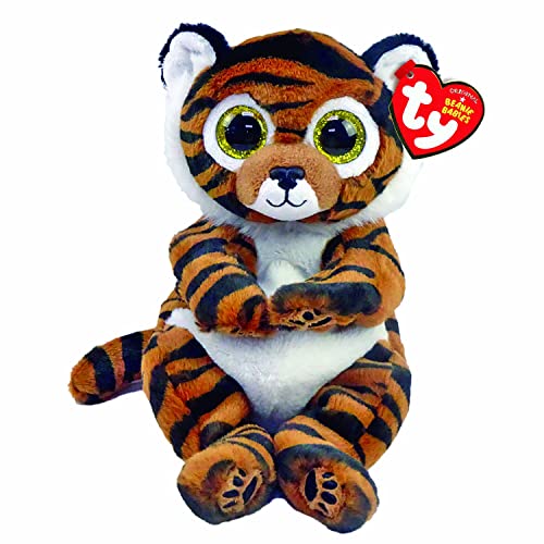 TY - Beanie Babies Tiger Clawdia - 15 cm, 2009124, Braun von TY