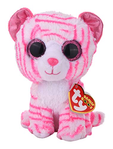 TY 36180 Asia Tiger Plüsch, Rose, 18 cms von Ty Toys