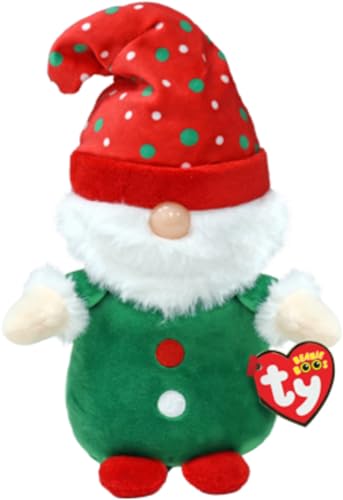 TY Beanie Boo Regular 15 cm Gnolan GNOME Green Xmas 2023 von TY