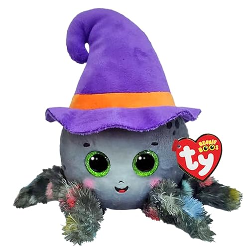 TY Beanie Boo Weaver The Spider with a Hat for Halloween 5,143.5-15.2 cm TY Beanie Boo Weaver The Spider with a Hat for Halloween 5,143.5-15.2 cm von TY