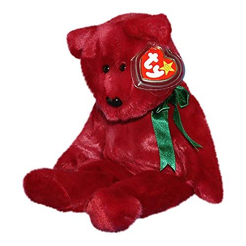 TY - Beanie Buddy - Teddy Cranberry- BÄR/Teddy/PLÜSCHTIER- ca. 34 cm groß von TY