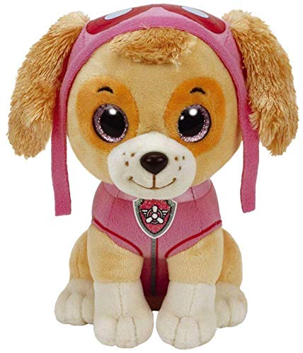 TY Bee Maya 41210 - Paw Patrol, Skye mit glitzer Augen, 15 cm von TY