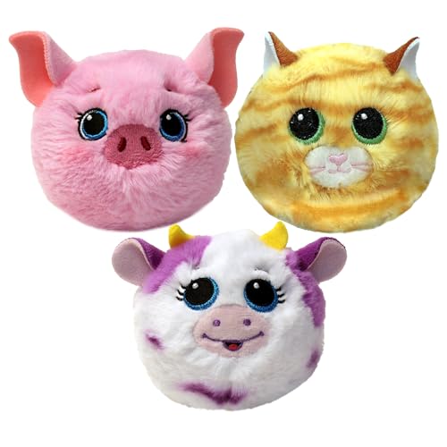 TY Bouncy Balls 3er-Set mit Daisy, Purry und Posey – Weiche Kuscheltiere für Kinder – Sammlerset aus Plüsch – Stofftiere zum Spielen oder Kuscheln TY Bouncy Balls 3er-Set mit Daisy, Purry und Posey – Weiche Kuscheltiere für Kinder – Sammlerset aus Plüsch – Stofftiere zum Spielen oder Kuscheln von TY
