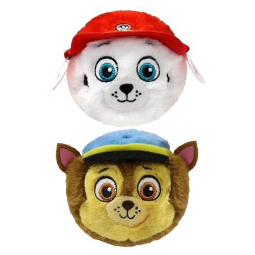 TY Paw Patrol Chase und Marshall Bouncy Balls 2er-Set – Weiche Plüschtiere für Kinder – Kuschelige Sammelfiguren – Lustiges Geschenk für Jungen & Mädchen TY Paw Patrol Chase und Marshall Bouncy Balls 2er-Set – Weiche Plüschtiere für Kinder – Kuschelige Sammelfiguren – Lustiges Geschenk für Jungen & Mädchen von TY
