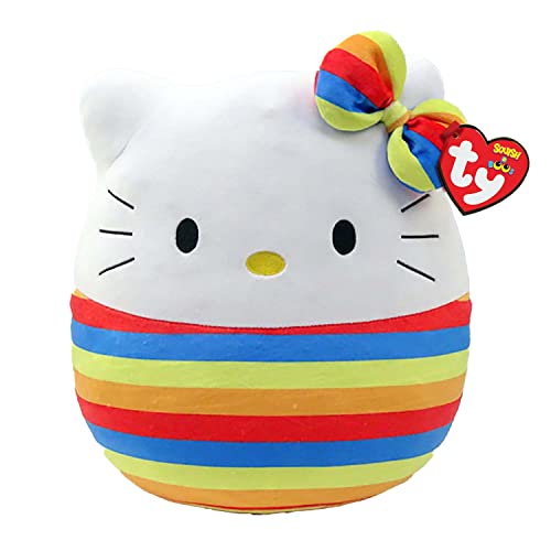 TY Hello Kitty (Rainbow) Squish-a-Boo 14" von TY