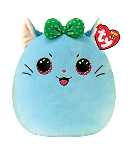 TY Kirra Cat Squish A Boo 20cm,Material: 100% Polyester geprüft nach EN-71. Farbe: Mehrfarbig von TY