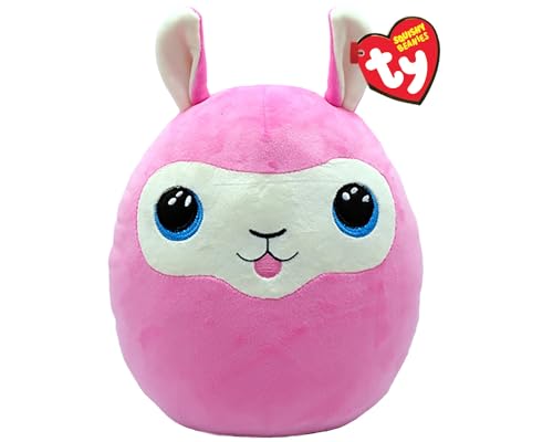 TY Lana Lama Squish a Boo 14 Zoll - Squishy Beanies für Kinder, weiche Babyspielzeuge aus Plüsch - Sammlerfreundliche kuschelige Teddybären von TY