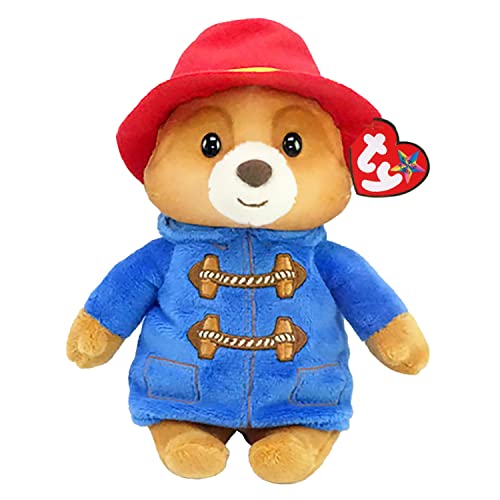 TY Paddington Bear Beanie Boos Medium | Beanie Baby Soft Plush Toy | Collectible Cuddly Stuffed Teddy von TY