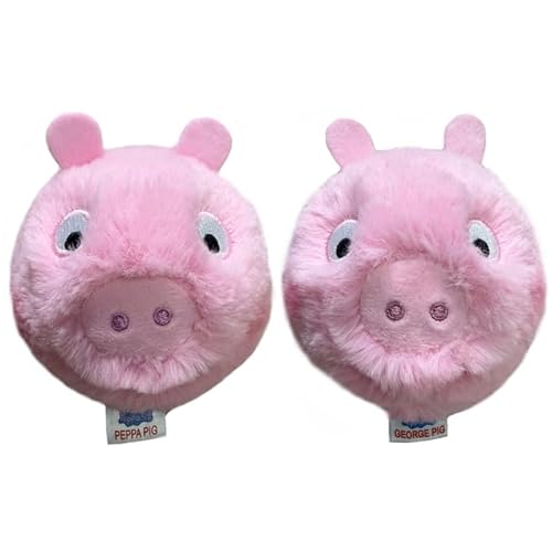 TY Peppa Pig und George Pig Bouncy Balls 2er-Set – Weiche Plüschtiere für Kinder – Kuschelige Sammelfiguren – Geschenk für Jungen & Mädchen TY Peppa Pig und George Pig Bouncy Balls 2er-Set – Weiche Plüschtiere für Kinder – Kuschelige Sammelfiguren – Geschenk für Jungen & Mädchen von TY