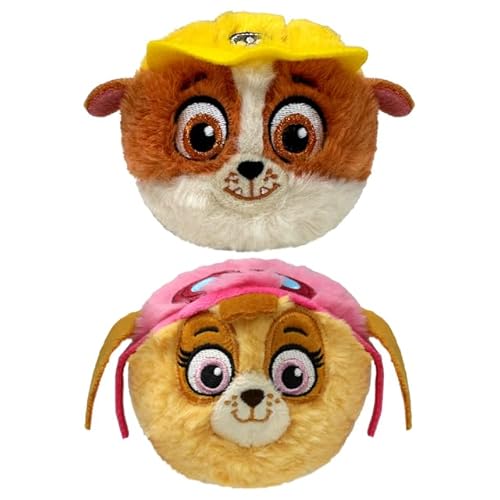 TY Paw Patrol Skye und Rubble Bouncy Balls 2er-Set – Weiche Plüschtiere für Kinder – Kuschelige Sammelfiguren – Lustiges Geschenk für Jungen & Mädchen TY Paw Patrol Skye und Rubble Bouncy Balls 2er-Set – Weiche Plüschtiere für Kinder – Kuschelige Sammelfiguren – Lustiges Geschenk für Jungen & Mädchen von TY
