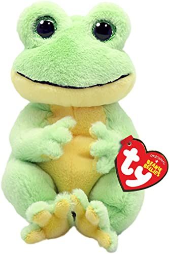 TY Snapper Frosch Beanie Bellie Regulär 6" | Beanie Baby Weiches Plüschtier | Sammlerstück Kuscheliger Stoffteddy von TY