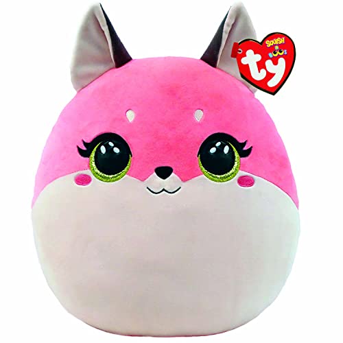 TY - Squish a Boo Fuchs Roxie - 31 cm, TY39323, Rosa von TY