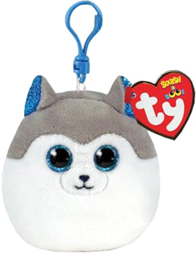 TY TY39562 Squish a boos Clip Slush The Dog von TY