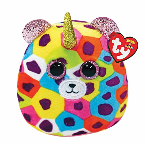 TY Teeny Squish a Boo Leopard Giselle 8 cm 2009169 Multi von TY