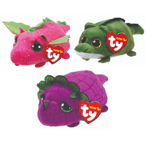 TY Teeny Tys Wallie, Landon und Darby 3-Teile-Set – Reisegröße Weiches Plüschtier für Kinder – Sammelbares Stofftier – Kuscheliges Spielzeug für Kinder TY Teeny Tys Wallie, Landon und Darby 3-Teile-Set – Reisegröße Weiches Plüschtier für Kinder – Sammelbares Stofftier – Kuscheliges Spielzeug für Kinder von TY