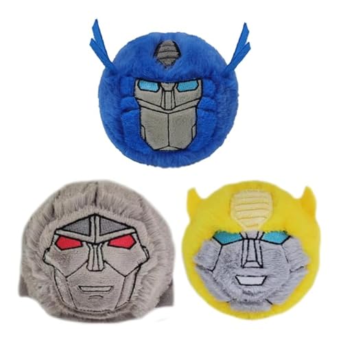 TY Transformers Bumblebee, Megatron, Optimus Prime Bouncy Balls 3er-Set – Weiche Plüschtiere für Kinder – Kuschelige Sammelspielzeuge – Geschenk für Jungen & Mädchen TY Transformers Bumblebee, Megatron, Optimus Prime Bouncy Balls 3er-Set – Weiche Plüschtiere für Kinder – Kuschelige Sammelspielzeuge – Geschenk für Jungen & Mädchen von TY