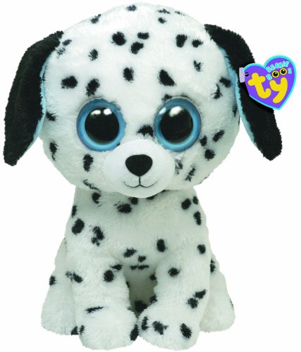 Ty 7136928 - Fetch Buddy Dalmatiner Large Hund Beanie Boos, 21.5 cm von TY