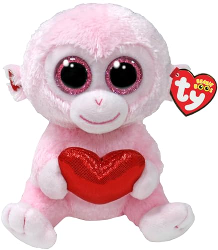 Ty Beanie Boo's Valentine Gigi Monkey 15cm von TY