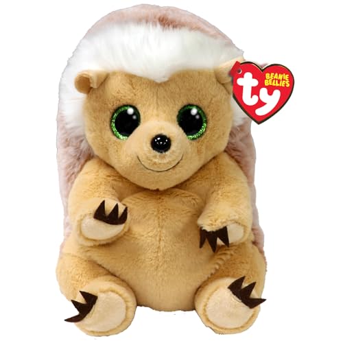 Ty Bumper Igel Beanie Bellies Medium 24cm - Quetschbare Beanie Baby Weiche Pluschtiere - Sammelbares Kuscheliges Stofftier von TY