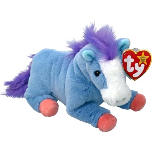 Ty Clementine Pferd II Original Beanie Babies Regular - Weiches Plüschtier für Kinder, Teddy, Babypuppe, Sammel-Plüschtiere von TY