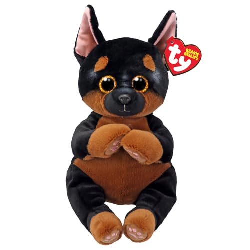 TY Fritz Dog Beanie Bellies Medium - Squishy Beanie Baby Soft Plush Toys - Collectible Cuddly Stuffed Teddy von TY