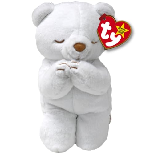 Ty Hope Bear II Original Beanie Babies Regular - Weiches Plüschtier für Kinder, Teddy, Babyspielzeug, Sammlerstück Kuscheltiere von TY