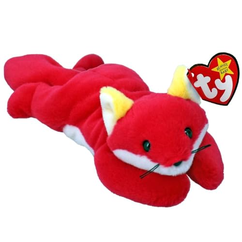 Ty Savvy Fox II Original Beanie Babies Regular - Weiches Plüschtier für Kinder, Teddybär, Babyspielzeug, Sammlerstück Plüschtiere von TY