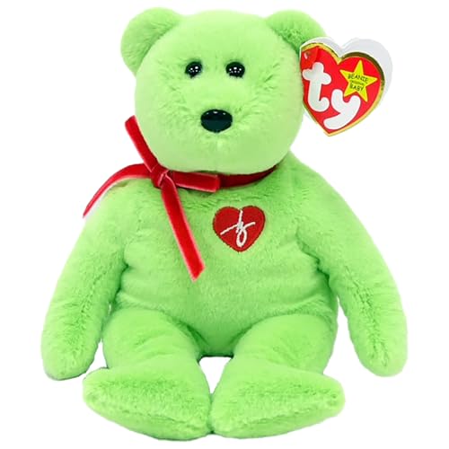 Ty Signature Bear II Original Beanie Babies Regular - Weiches Plüschtier für Kinder, Teddy, Babyspielzeug, Sammler-Stofftier-Plüschtiere von TY