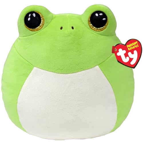 TY Snapper Frog Squish a Boo 10 Inches - Squishy Beanies for Kids, Baby Soft Plush Toys - Collectible Cuddly Stuffed Teddy von TY