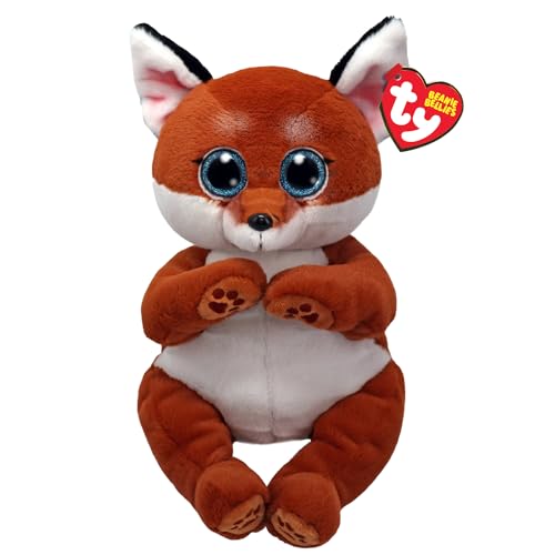 TY WITT Fox Beanie Bellies Medium - Squishy Beanie Baby Soft Plush Toys - Collectible Cuddly Stuffed Teddy von TY